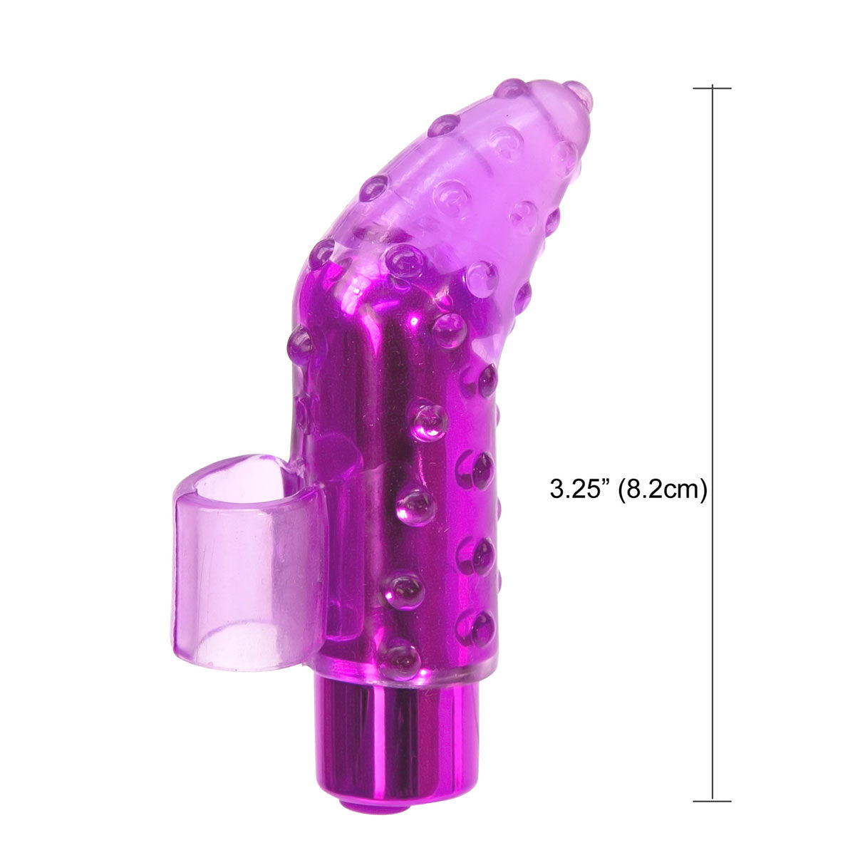 Pure Love® - Rechargeable Frisky Finger Vibrator – Purple