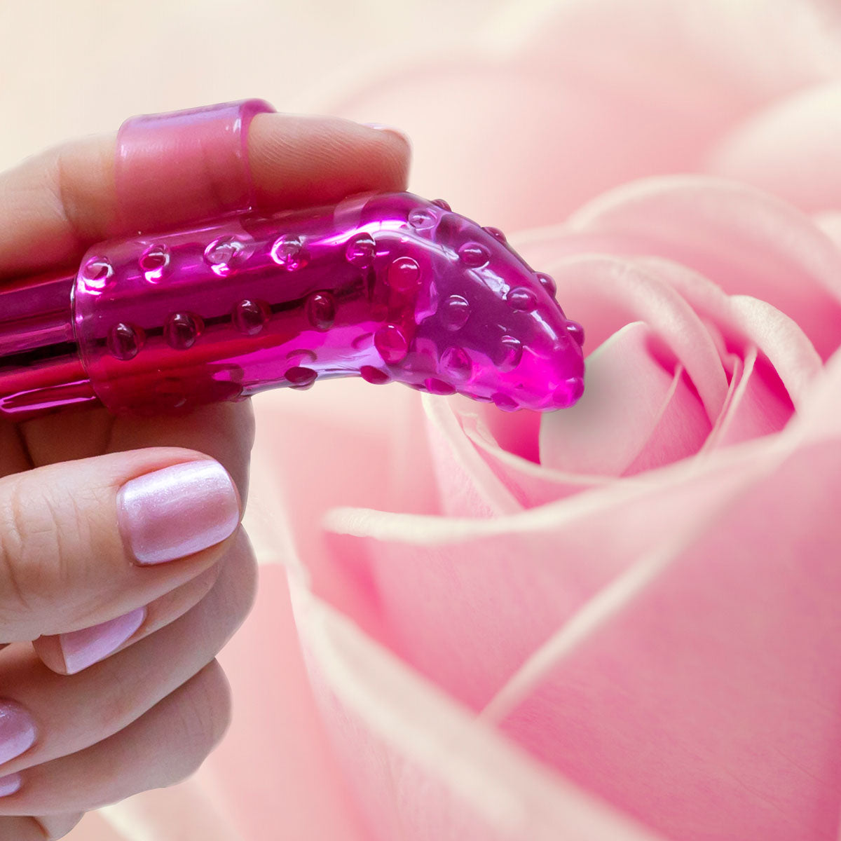 Pure Love® - Rechargeable Frisky Finger Vibrator – Pink