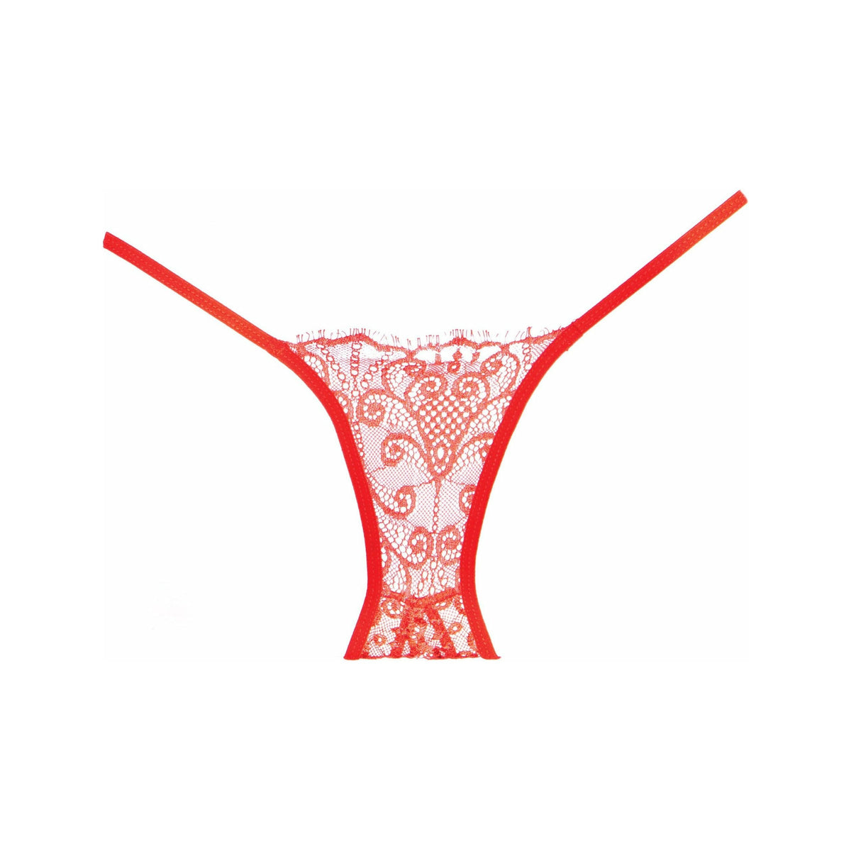 Allure Adore – Enchanted Belle Panty – One Size-Red