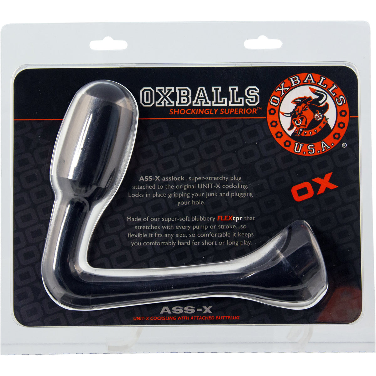 Oxballs ASS-X Ass-Lock – Black