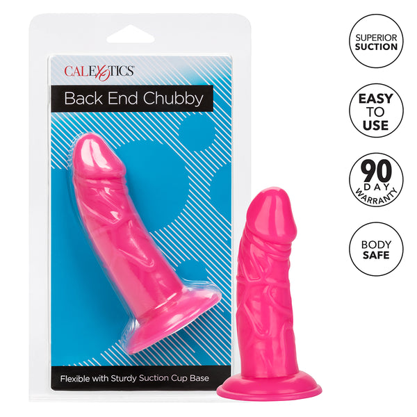 CalExotics Back End Chubby Dildo – Pink