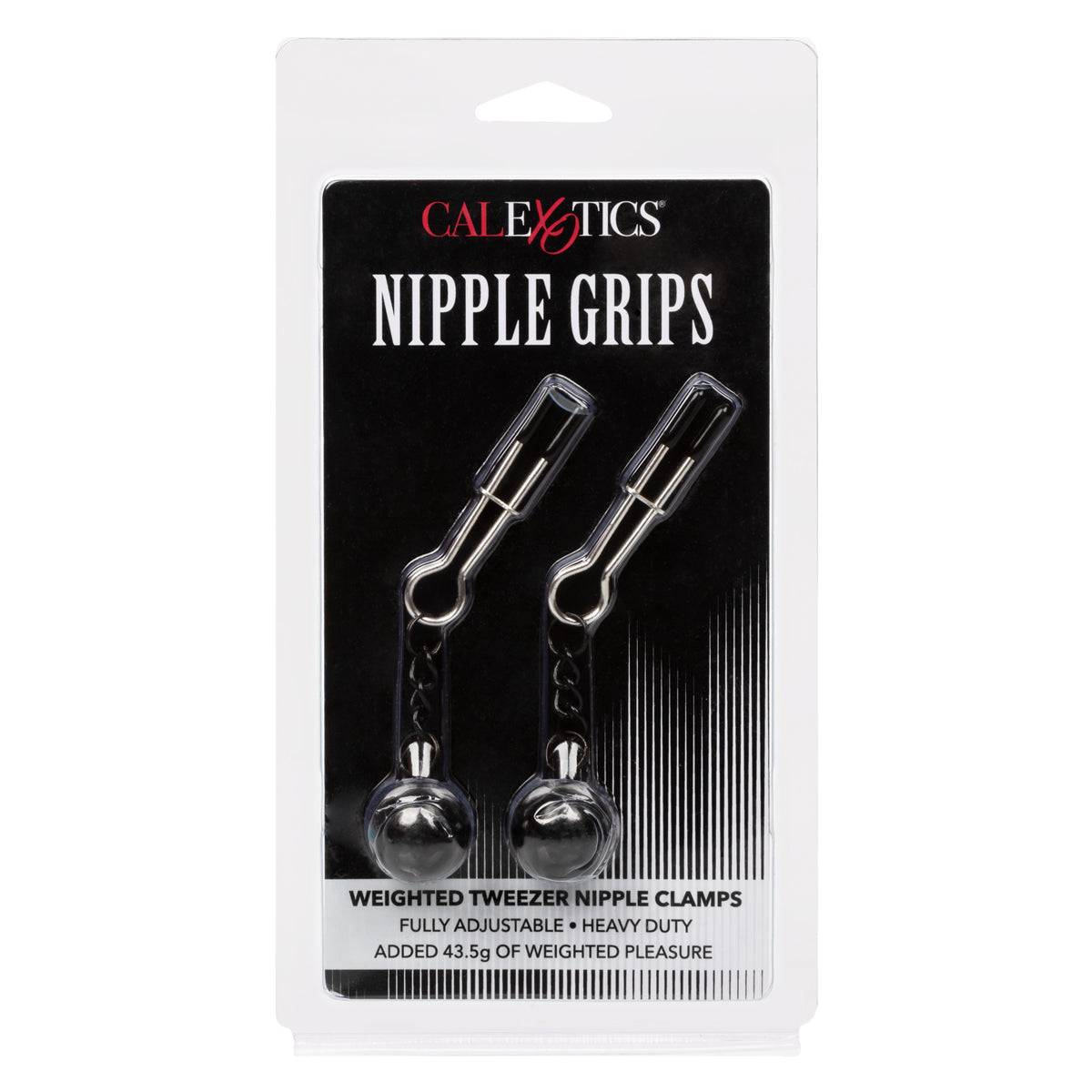 Nipple weights Nipple clamps weighted. Nipple jewelry blue