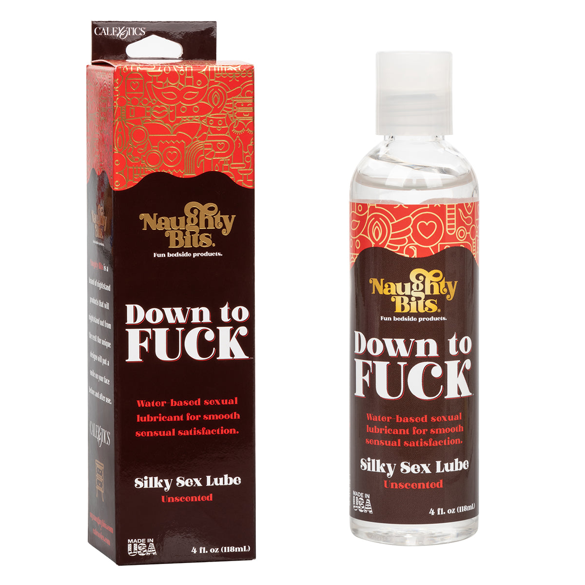 CalExotics Down to Fuck Water-Based Lubricant 4oz/118ml | BMS Enterprises CalExotics Down to Fuck Water-Based Lubricant 4oz/118ml | BMS Enterprises