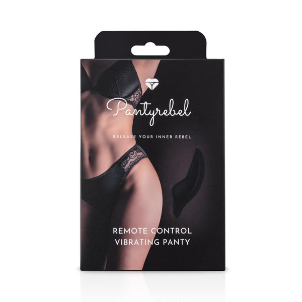 Pantyrebel Remote Control Vibrating Panty – Black – One Size