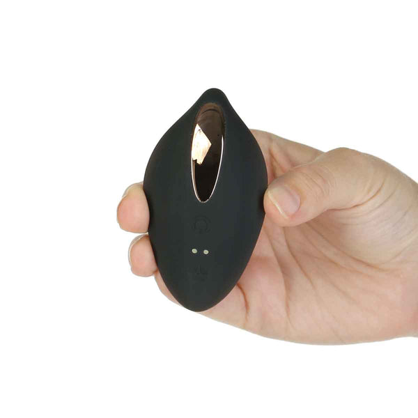 Pantyrebel Remote Control Vibrating Tanga – Black – One Size