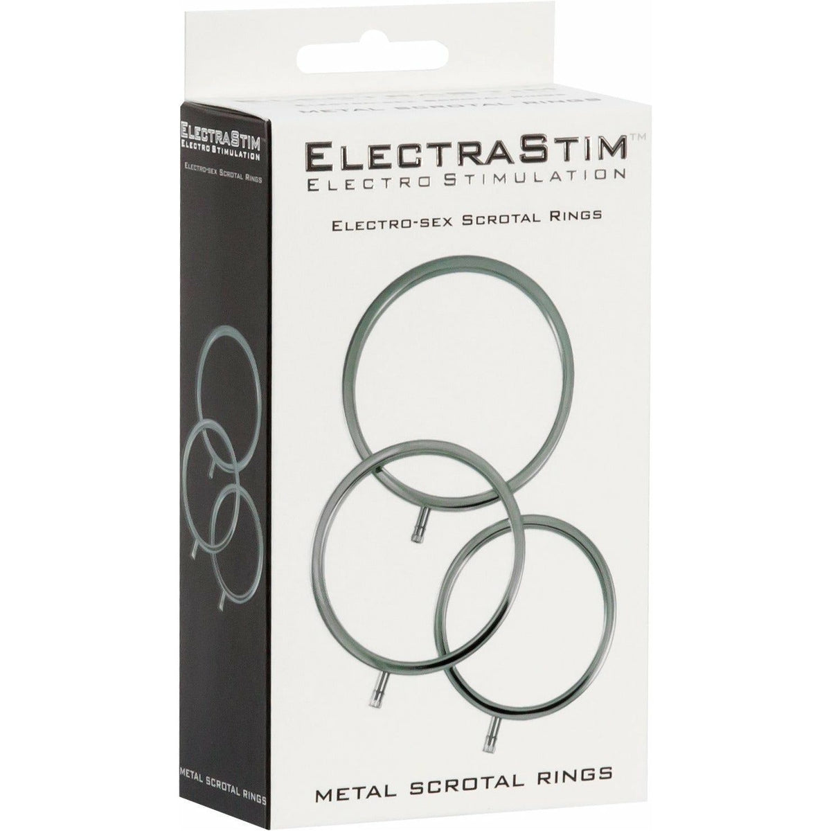 ElectraStim Electro-Sex Metal Scrotal Rings - Set of 3