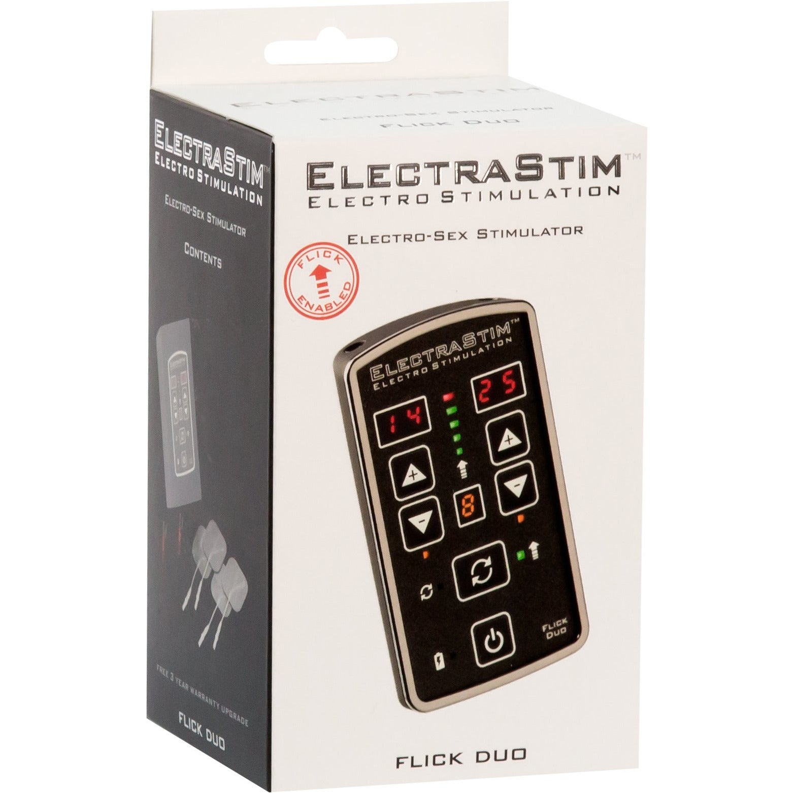 ElectraStim Flick Duo Electro-Sex Stimulator Pack | BMS Enterprises