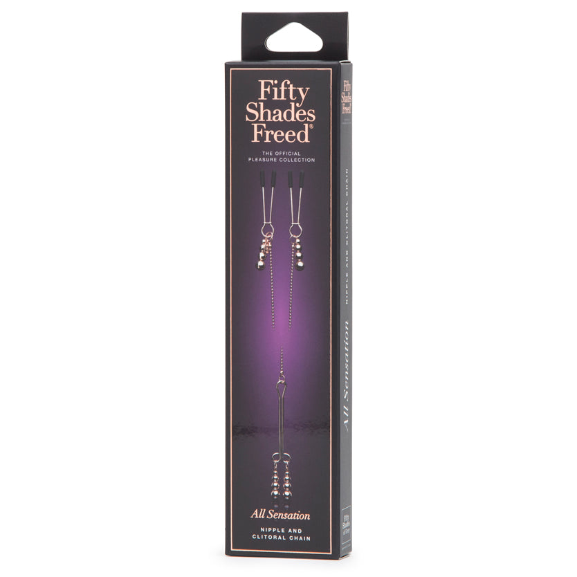 Fifty Shades Freed® All Sensations Nipple &amp; Clitoral Chain