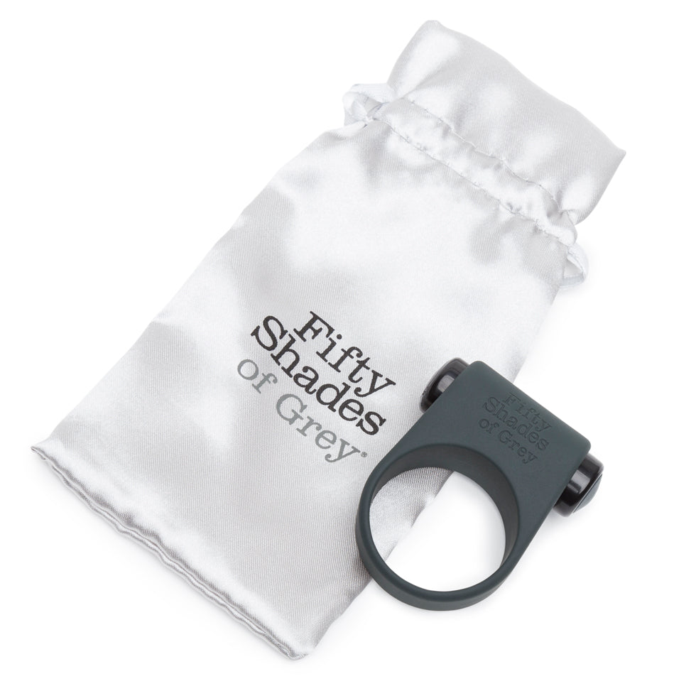 Fifty Shades of Grey Feel It Baby! Vibrating Cock Ring - BMS Enterprises Fifty Shades of Grey Feel It Baby! Vibrating Cock Ring - BMS Enterprises