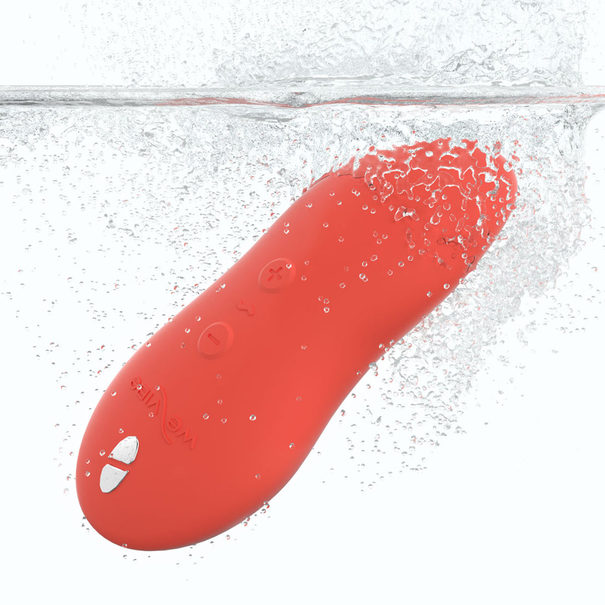 We-Vibe - Forever Favorites – Lay-On Vibrating Massager &amp; Bullet Vibrator Special Edition Set – Red/Coral
