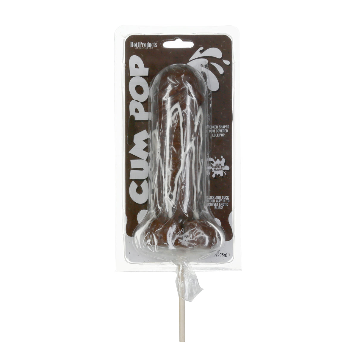 Hott Products - Cum Pop – Penis Lollipop – Dark Chocolate