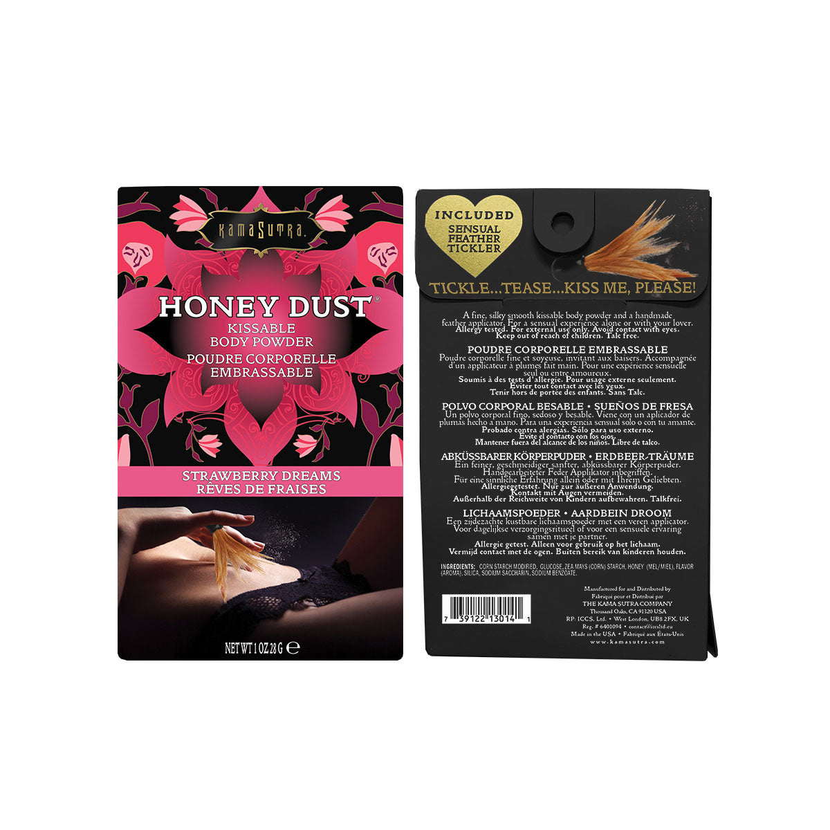 Kama Sutra Honey Dust – Strawberry Dreams – 1 oz