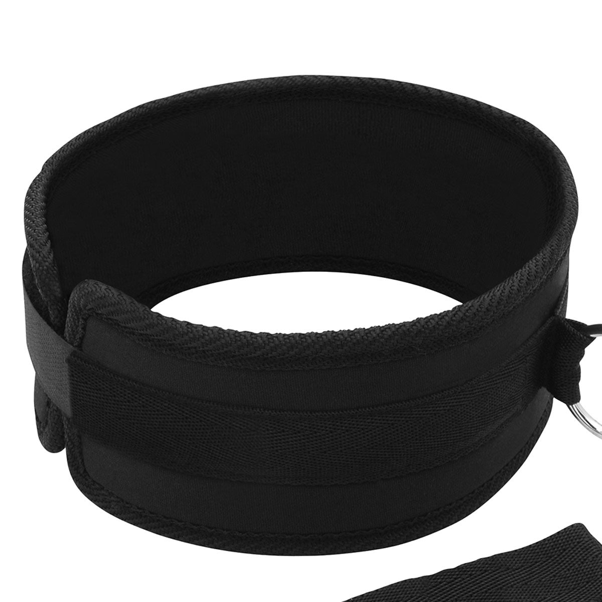 Lux Fetish Collar and Leash Set - Black