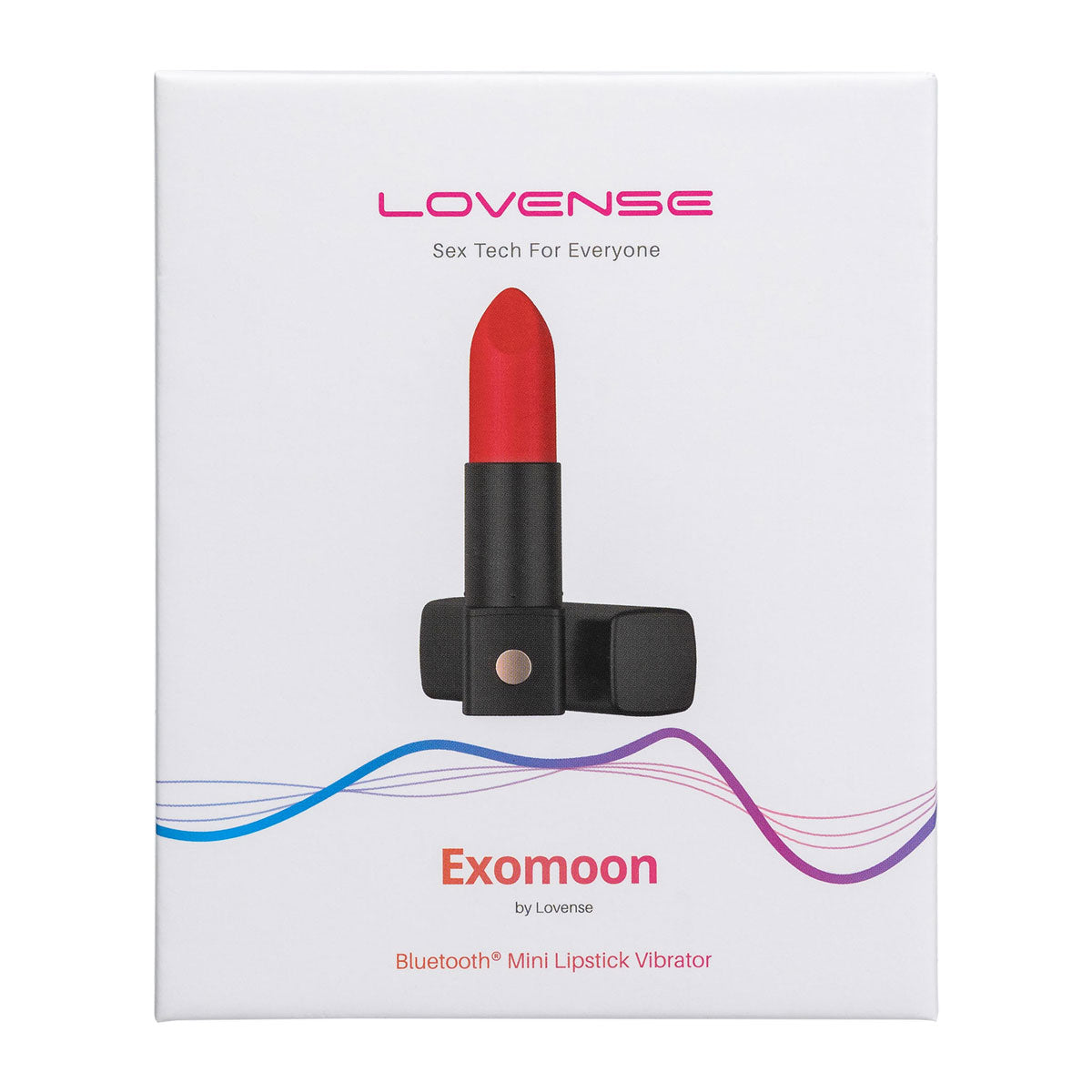 Lovense - Exomoon- Bluetooth® Mini Lipstick Vibrator