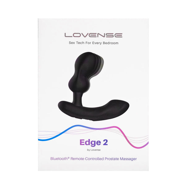 Lovense Edge 2 – Bluetooth Prostate Massager – Black