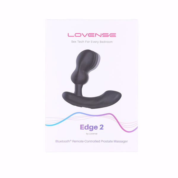 Lovense Edge 2 – Bluetooth Prostate Massager – Black