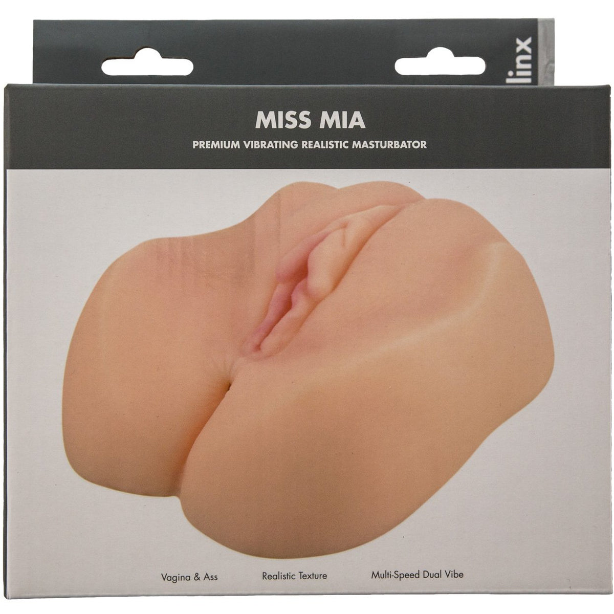 Linx Miss Mia Vibrating Male Masturbator – Ass &amp; Vagina