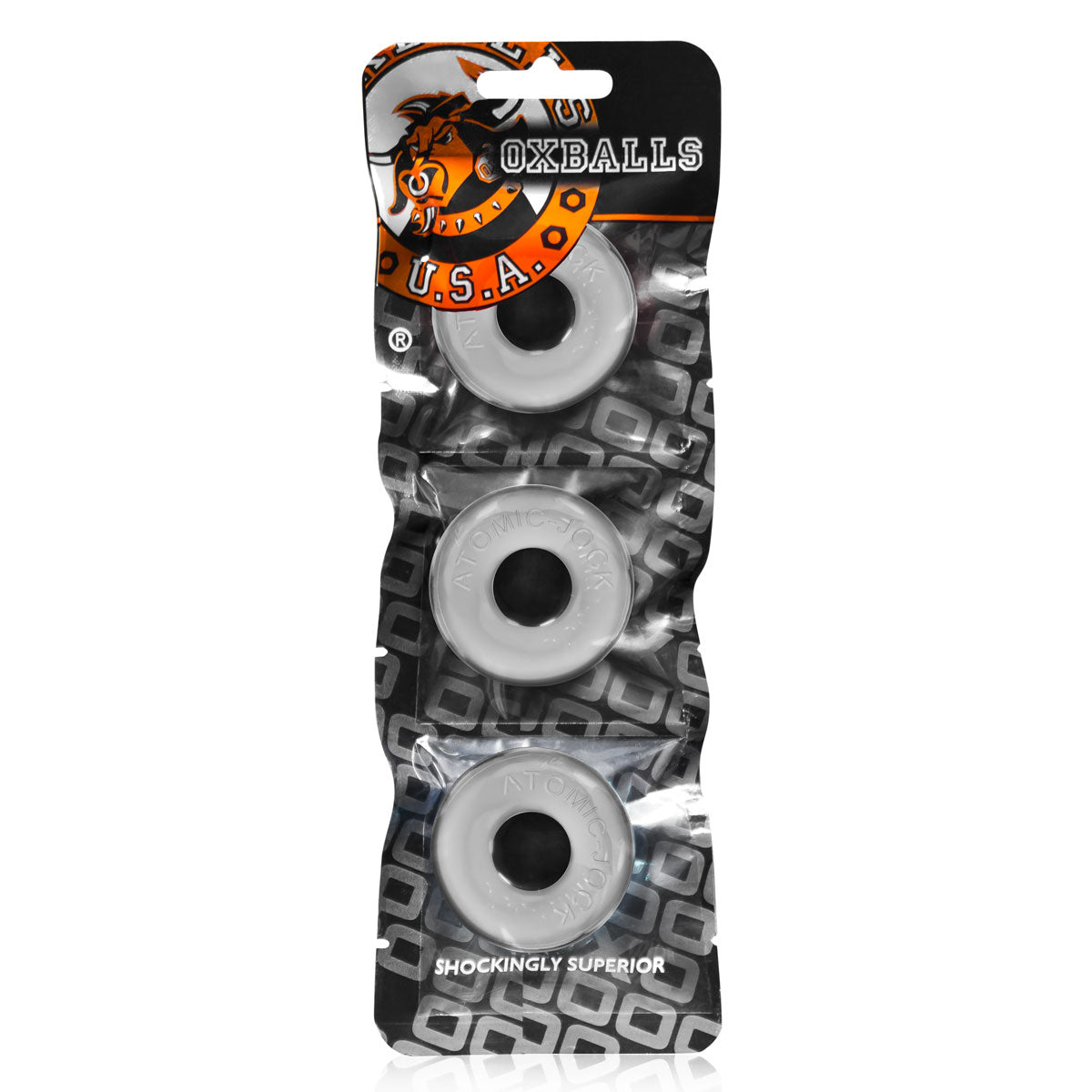 Oxballs Ringer Cockring 3-Pack - Clear