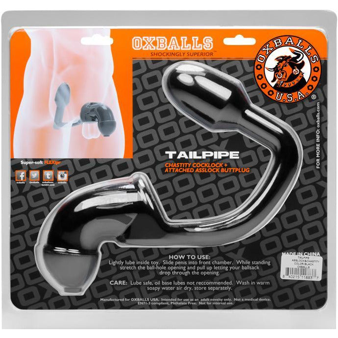 Oxballs Tailpipe – Ass-Lock &amp; Cock-Lock