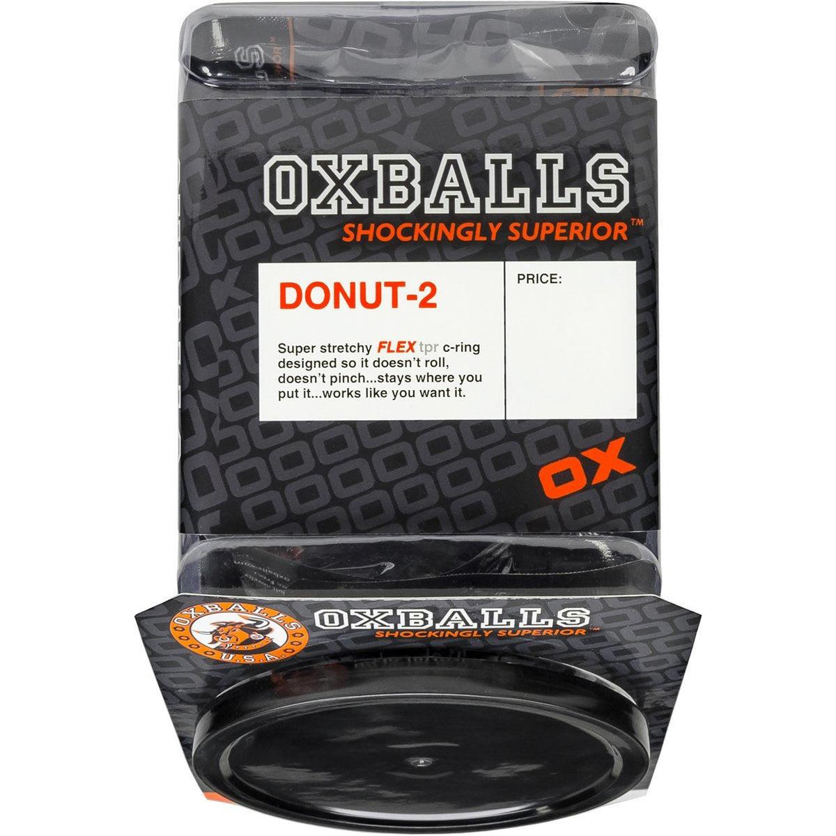 Oxballs Donut 2 Jelly Cockrings – Display of 20