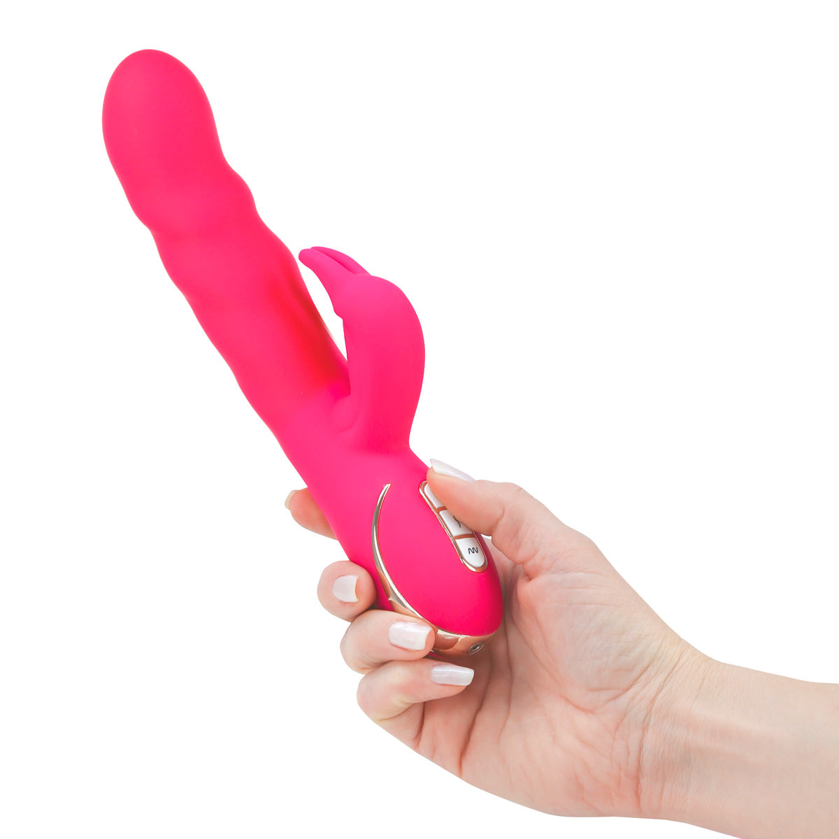 Vibe Couture® - Rabbit Entice Rechargeable Vibrator- Pink