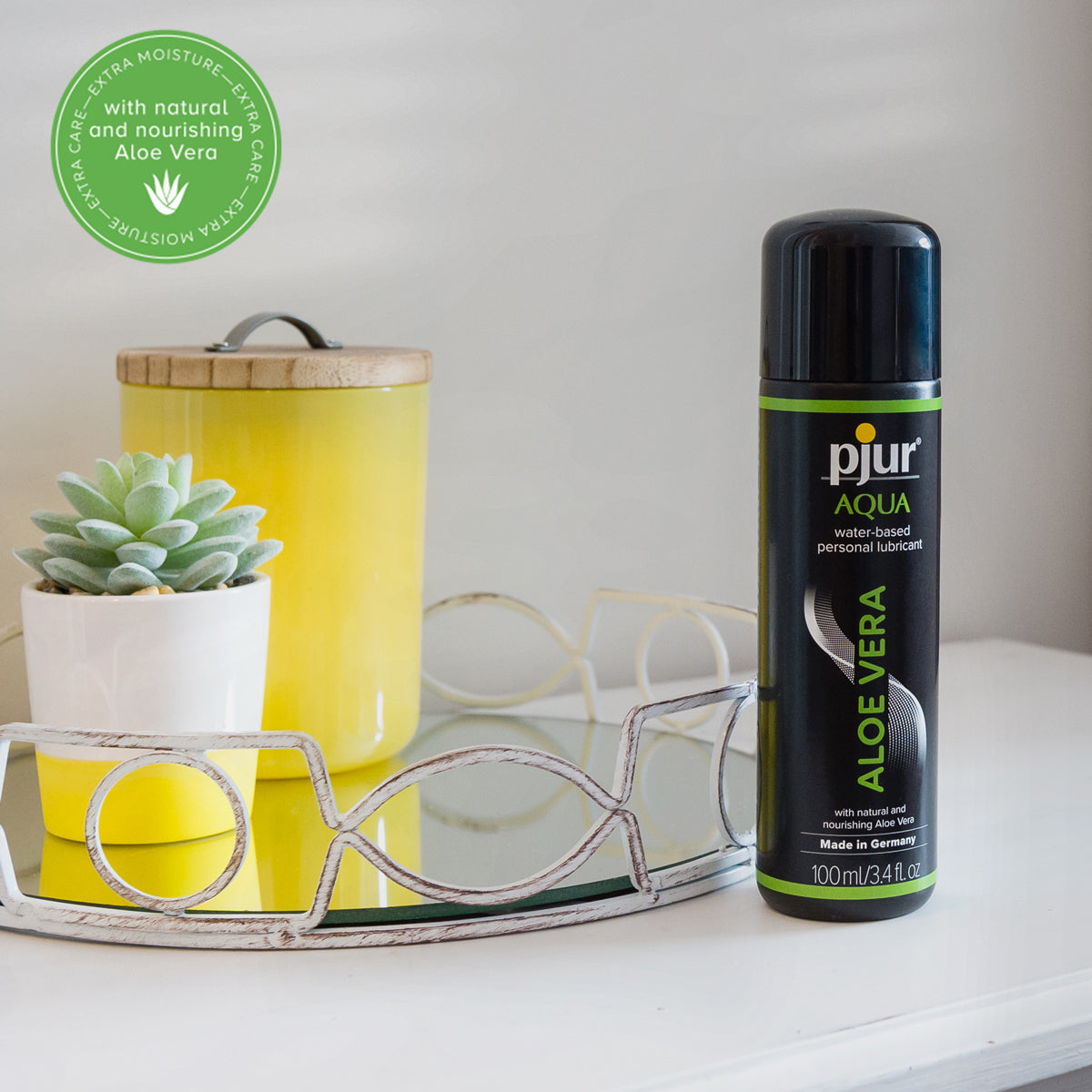 Pjur Aqua - Aloe Vera Water Based Personal Lubricant - 100ml - BMS Enterprises Pjur Aqua - Aloe Vera Water Based Personal Lubricant - 100ml - BMS Enterprises