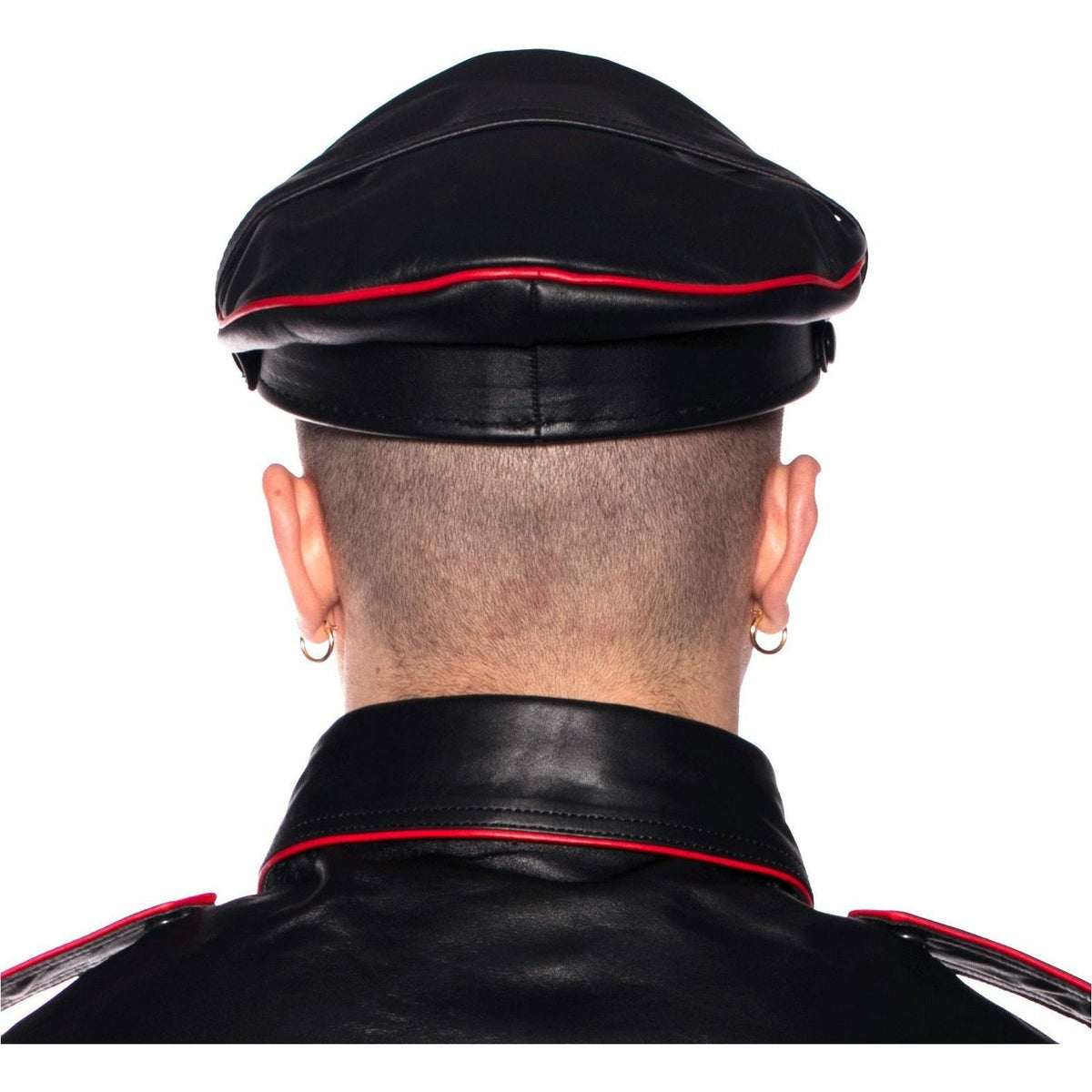 Prowler RED – Military Cap – Black/Red - Medium