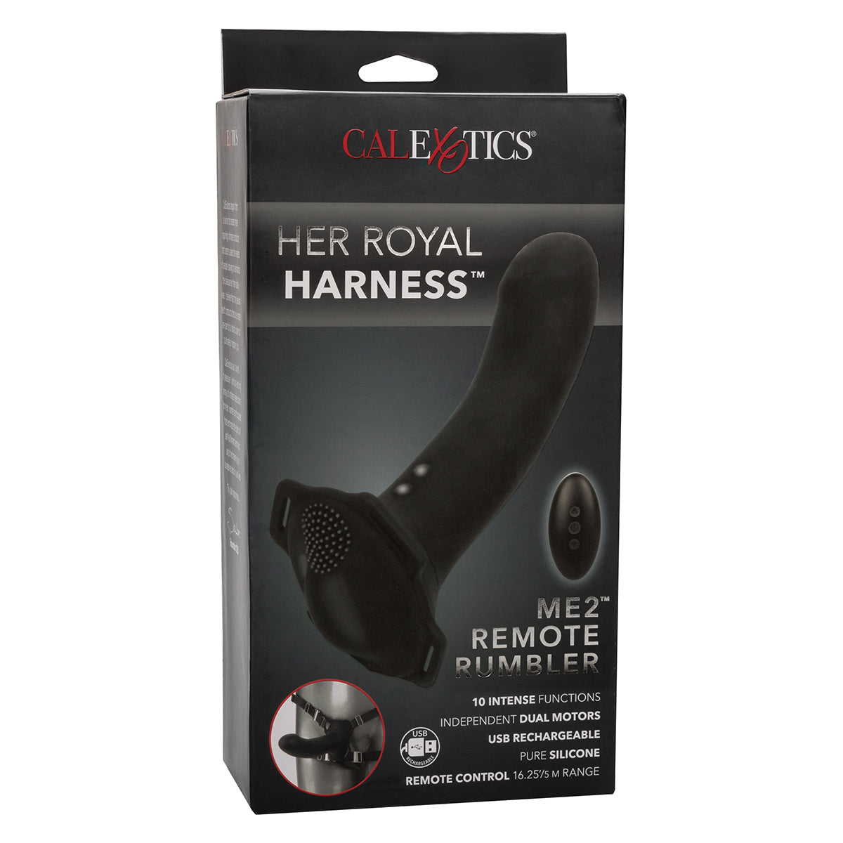 Calexotics - Her Royal Harness Me2 Remote Rumbler