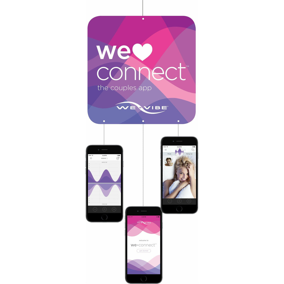 We-Vibe We-Connect Hanging Mobile - ENGLISH