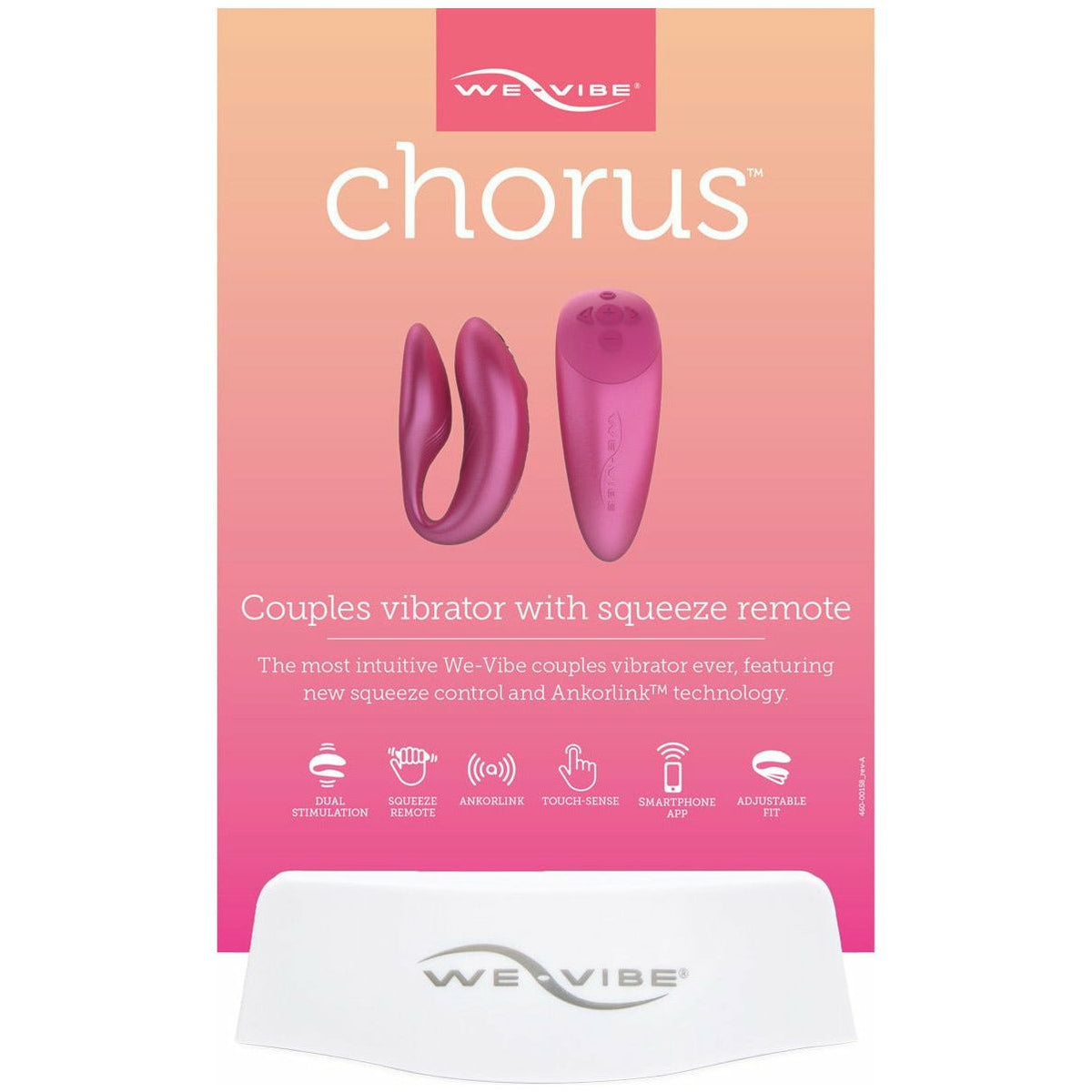 We-Vibe Chorus Retail Kit * 1 Per Store * MUST be with purchase of We-Vibe Chorus
