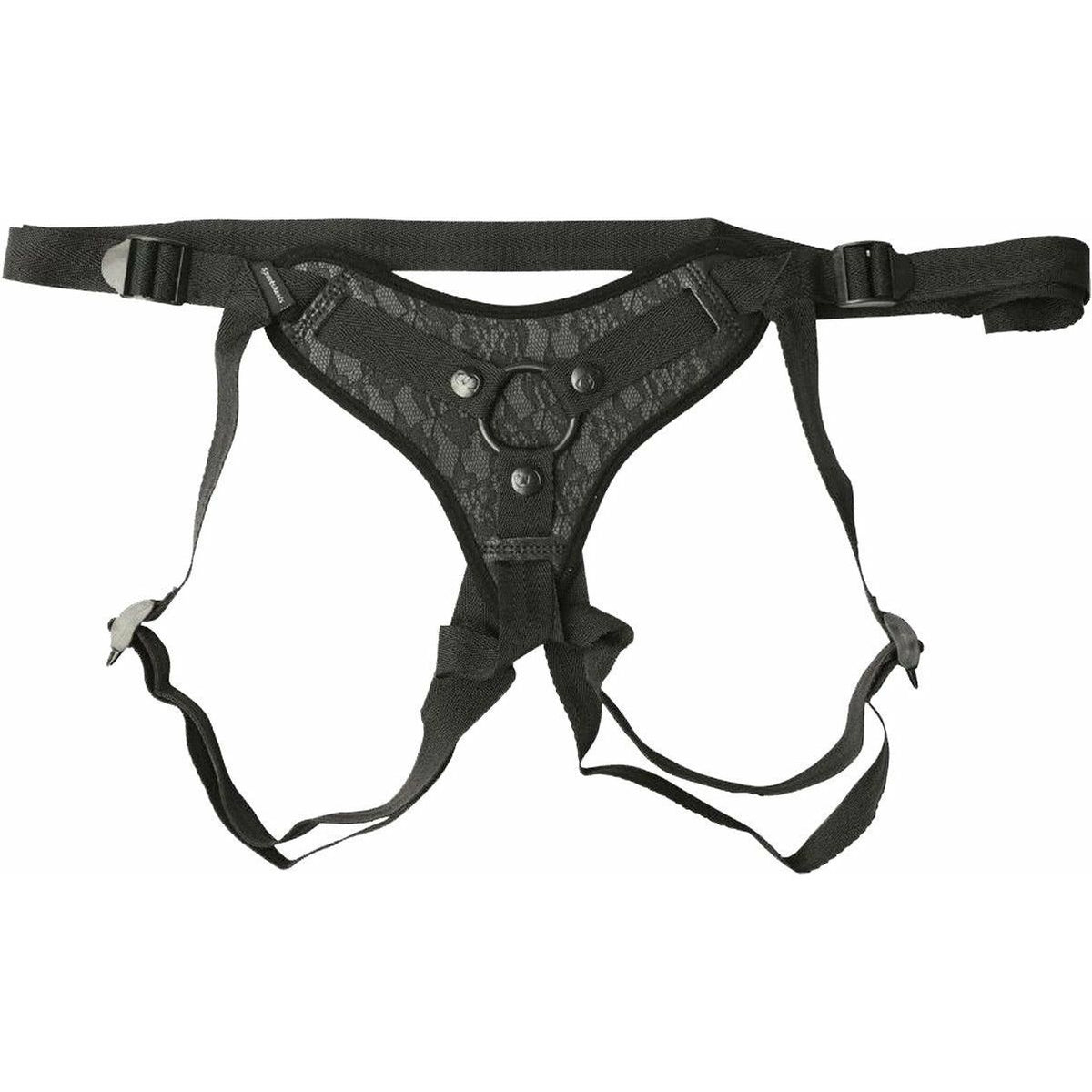 Sportsheets Sincerely - Lace Strap-On - Black