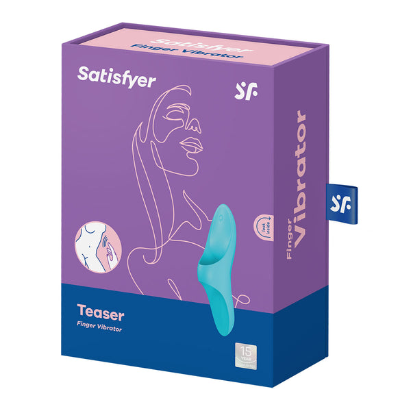 Satisfyer Teaser – Finger Teaser Vibrator – Blue