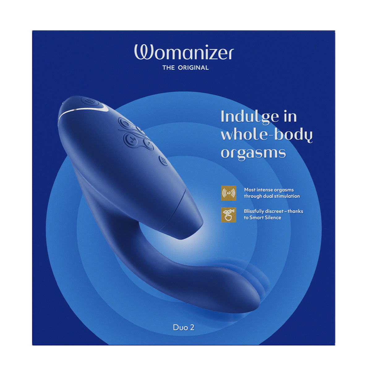 Womanizer - DUO 2 - Dual Stimulator - Blueberry