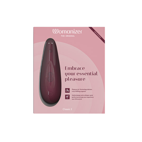 Womanizer Classic 2 – Clitoral Stimulator – Bordeaux