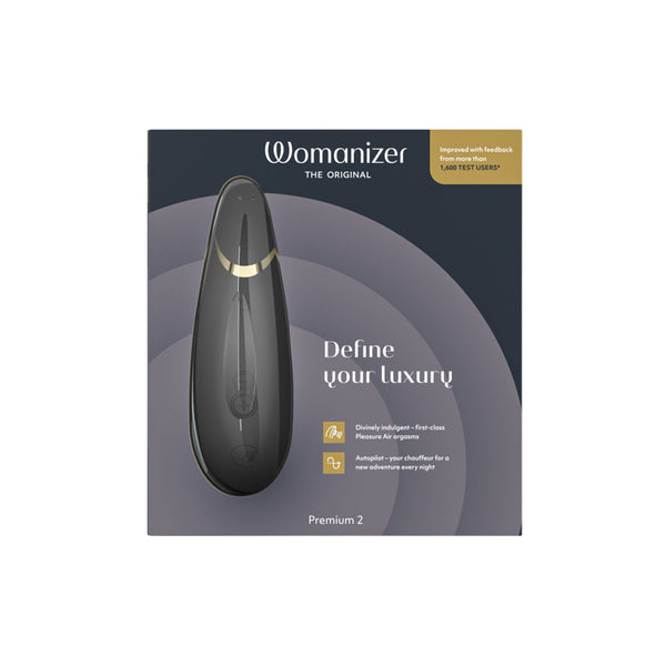 Womanizer Premium 2 – Clitoral Stimulator - Black