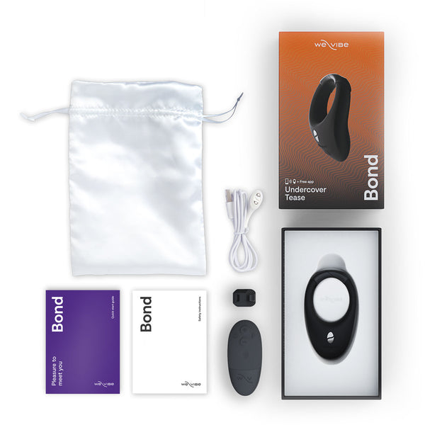 We-Vibe – Bond – Wearable Cock Ring with Remote Control - Black | BMS ...