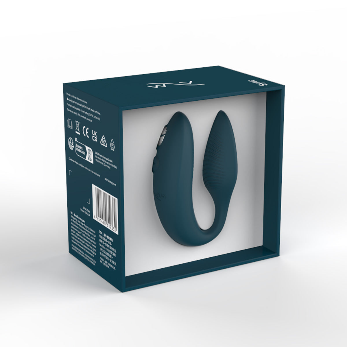 We-Vibe - Sync Couples' Vibrator 2nd Generation - Green Velvet - BMS Enterprises We-Vibe - Sync Couples' Vibrator 2nd Generation - Green Velvet - BMS Enterprises