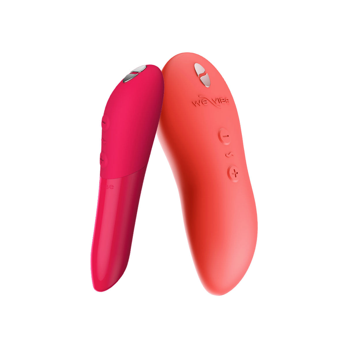 We-Vibe - Forever Favorites – Lay-On Vibrating Massager &amp; Bullet Vibrator Special Edition Set – Red/Coral