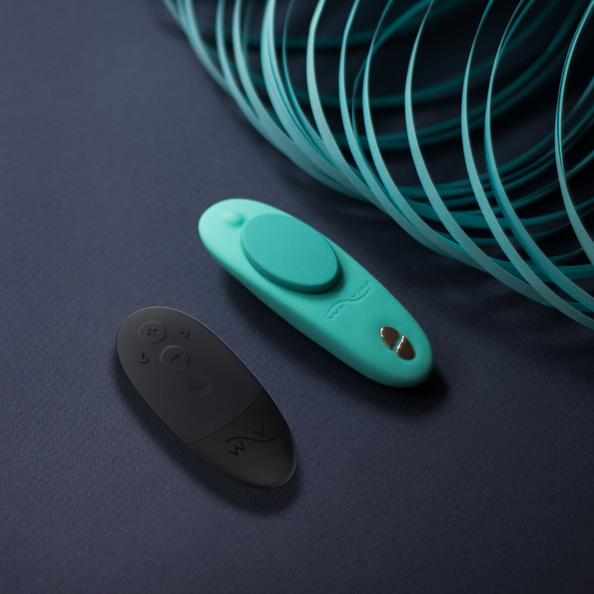 We-Vibe Moxie+ - Wearable Clitoral Vibrator Aqua - BMS Enterprises We-Vibe Moxie+ - Wearable Clitoral Vibrator Aqua - BMS Enterprises