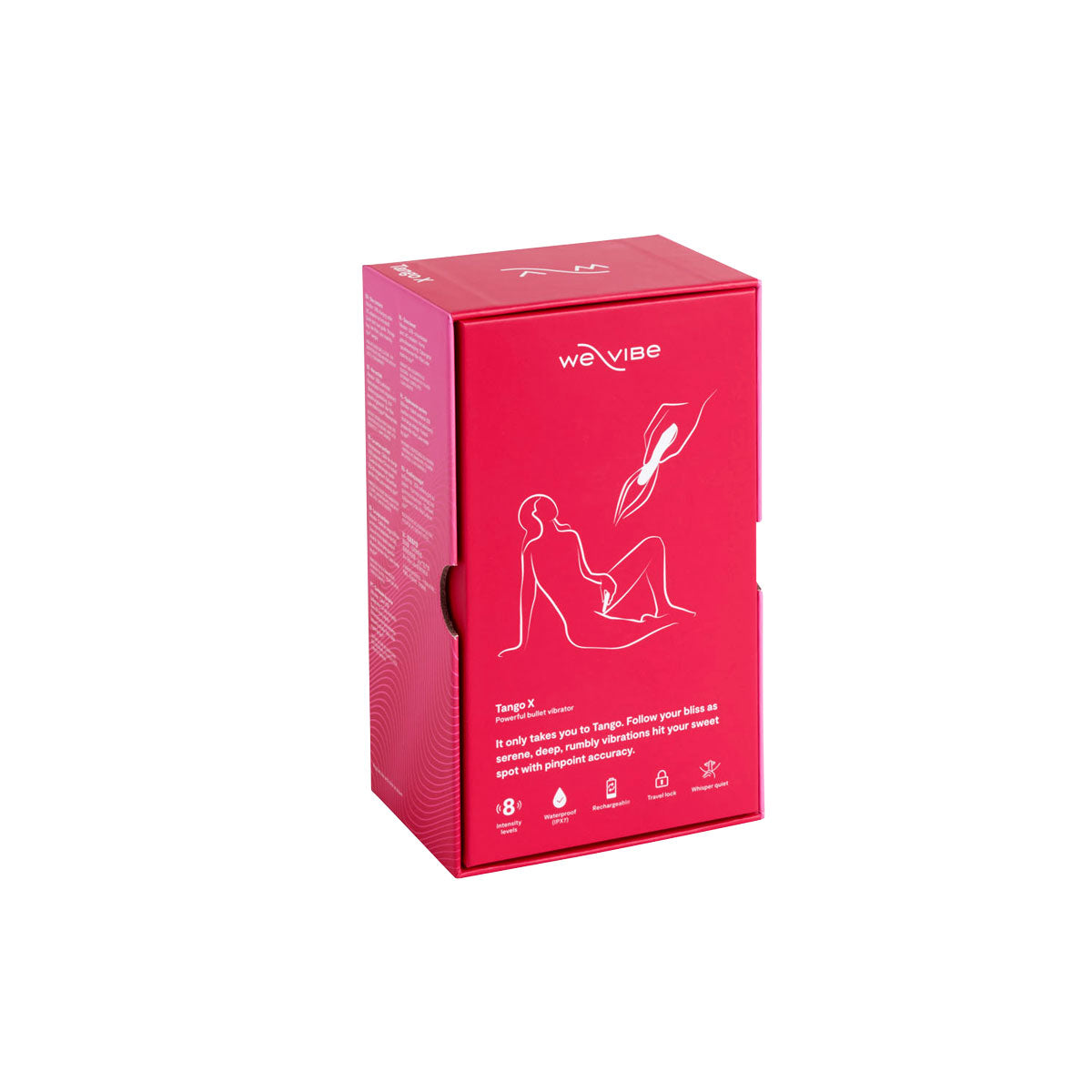We-Vibe Tango X Bullet Vibrator Rechargeable Cherry Red | BMS Enterprises We-Vibe Tango X Bullet Vibrator Rechargeable Cherry Red | BMS Enterprises