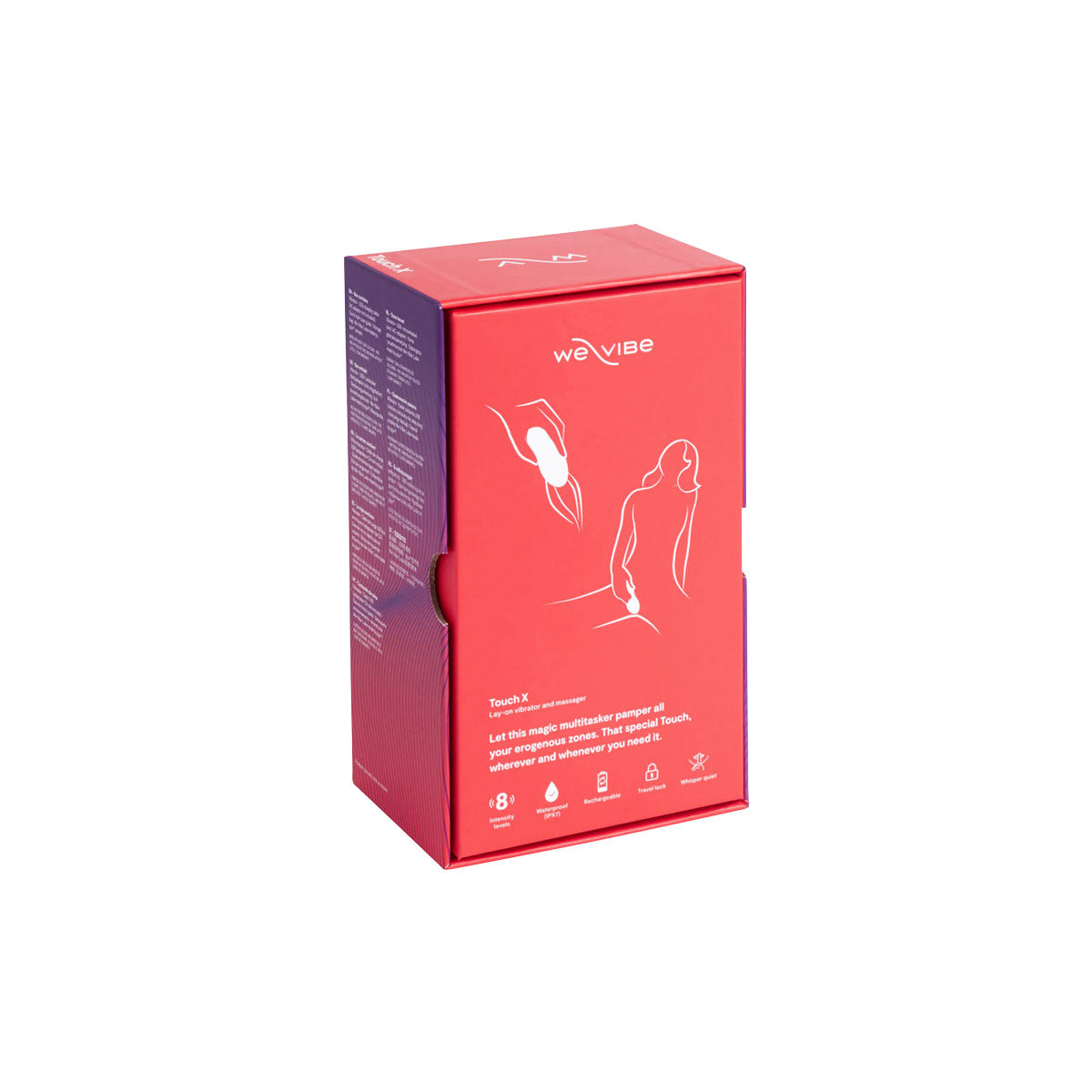 We-Vibe - Forever Favorites – Lay-On Vibrating Massager &amp; Bullet Vibrator Special Edition Set – Red/Coral