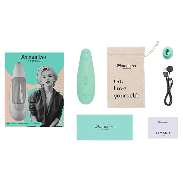 Womanizer - Marilyn Monroe™ Special Edition - Clitoral Stimulator - Mint