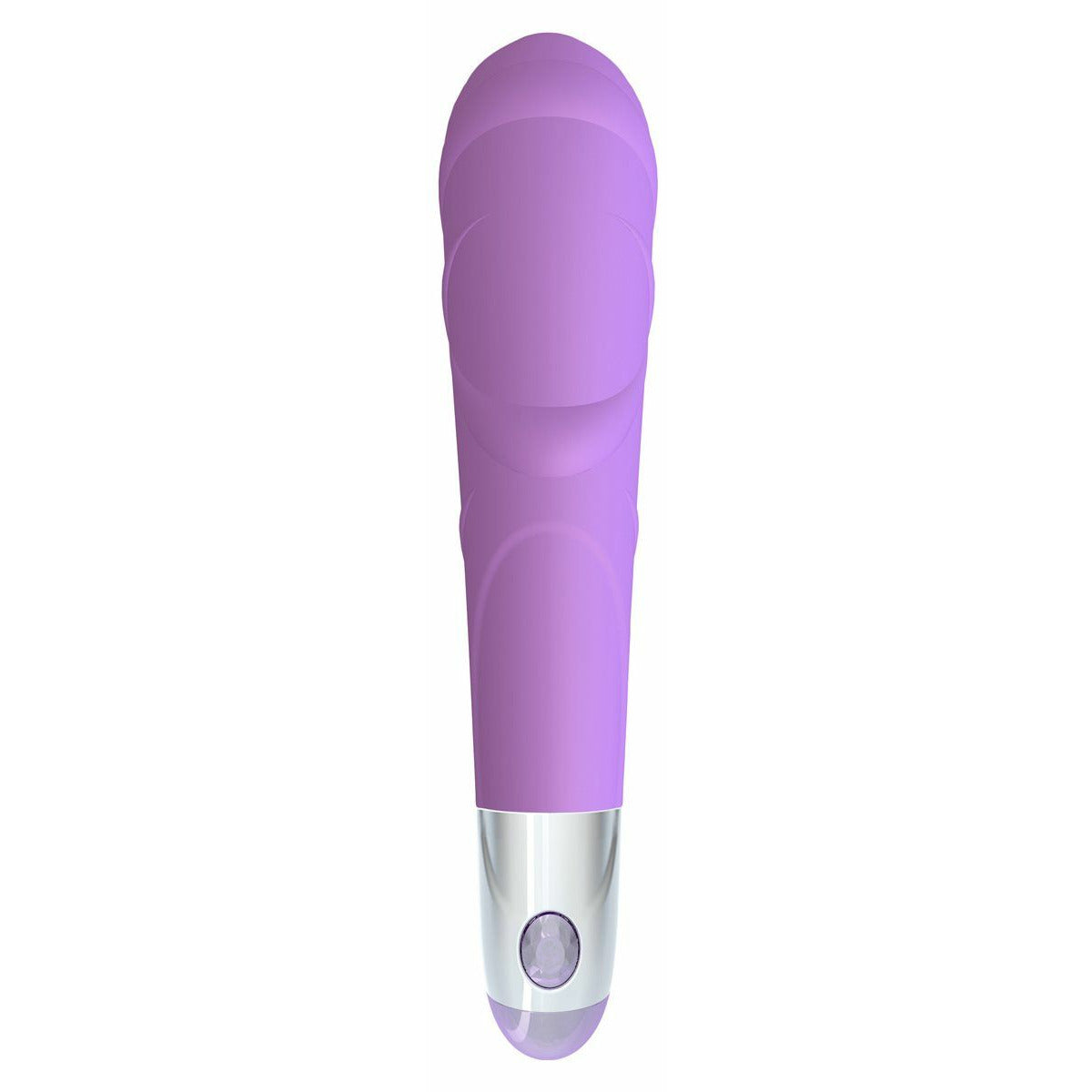 Mae B Lovely Vibes - Laced Textured Soft Touch Vibrator - Purple